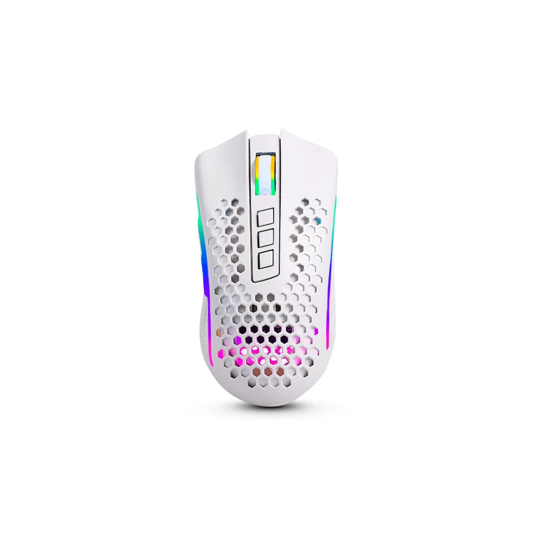 MOUSE REDRAGON STORM PRO M808-KS RGB  BLACK 1600DPI INALÁMBRICO