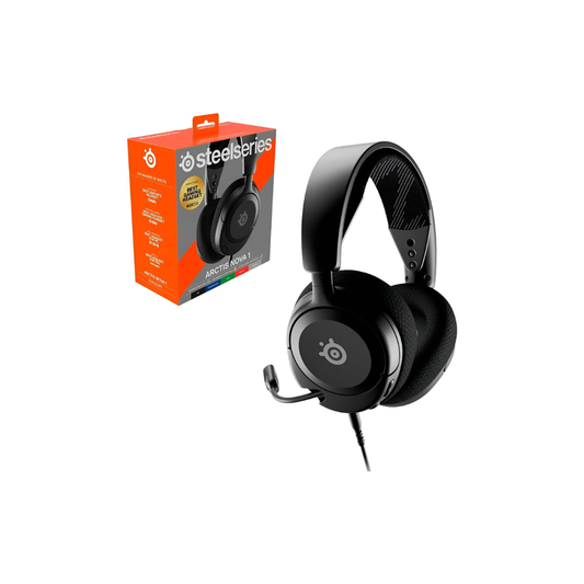 DIADEMA STEELSERIES ARCTIS NOVA 1 AURICULARES ALÁMBRICO BLACK
