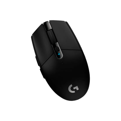 Mouse Logitech G305 Black / Gamer Inalámbrico / Sensor HERO 12K / 6 Botones