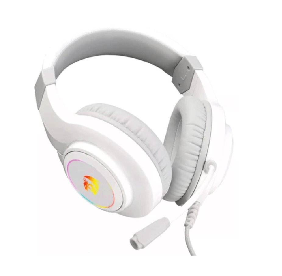 DIADEMA GAMER REDRAGON H260WRGB HYLAS BLANCA