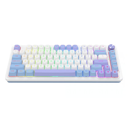 TECLADO REDRAGON UCAL PRO ESPAÑOL- K673CPG-RGB-PRO-SP ( PURPLE -GREEN )