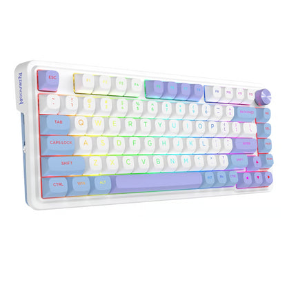 TECLADO REDRAGON UCAL PRO ESPAÑOL- K673CPG-RGB-PRO-SP ( PURPLE -GREEN )