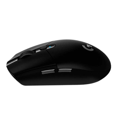 Mouse Logitech G305 Black / Gamer Inalámbrico / Sensor HERO 12K / 6 Botones