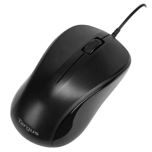 MOUSE TARGUS 3 BOTONES USB OPTICAL – NEGRO