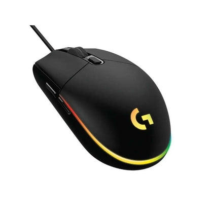 Mouse Logitech G203 Black – Gamer Alámbrico / 6 Botones / 8,000 DPI