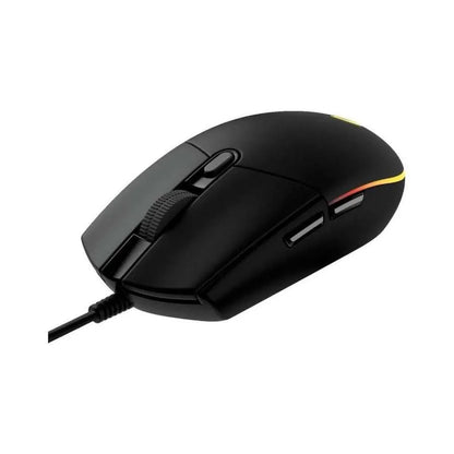 Mouse Logitech G203 Black – Gamer Alámbrico / 6 Botones / 8,000 DPI