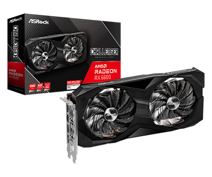 TARJETA GRAFICA AMD Radeon™ RX 6600 Challenger D 8GB