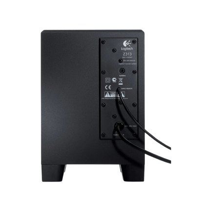 PARLANTES LOGITECH Z313 2.1 DE 25W RMS CON SUBWOOFER POTENTE | SONIDO ENVOLVENTE PARA PC, PORTÁTIL Y ENTRETENIMIENTO