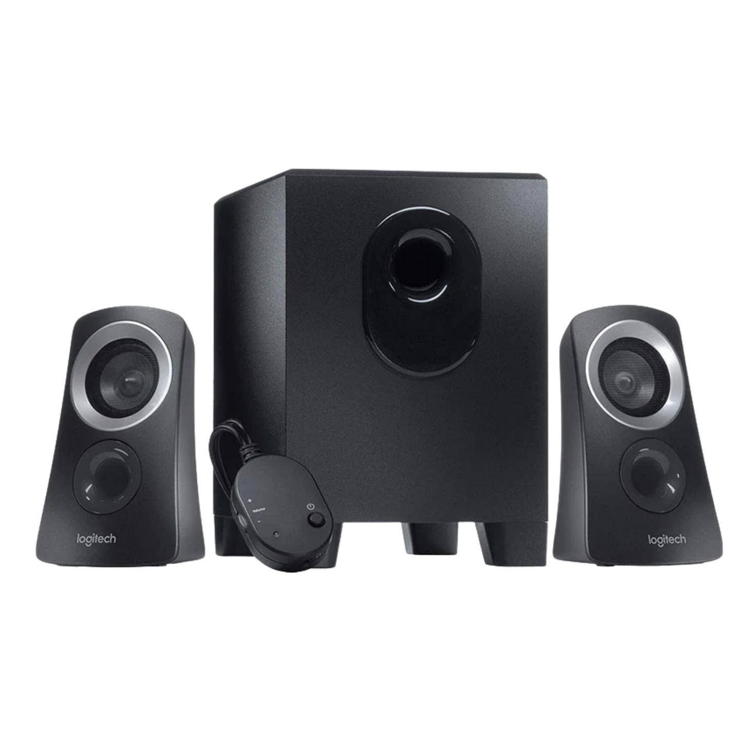 PARLANTES LOGITECH Z313 2.1 DE 25W RMS CON SUBWOOFER POTENTE | SONIDO ENVOLVENTE PARA PC, PORTÁTIL Y ENTRETENIMIENTO