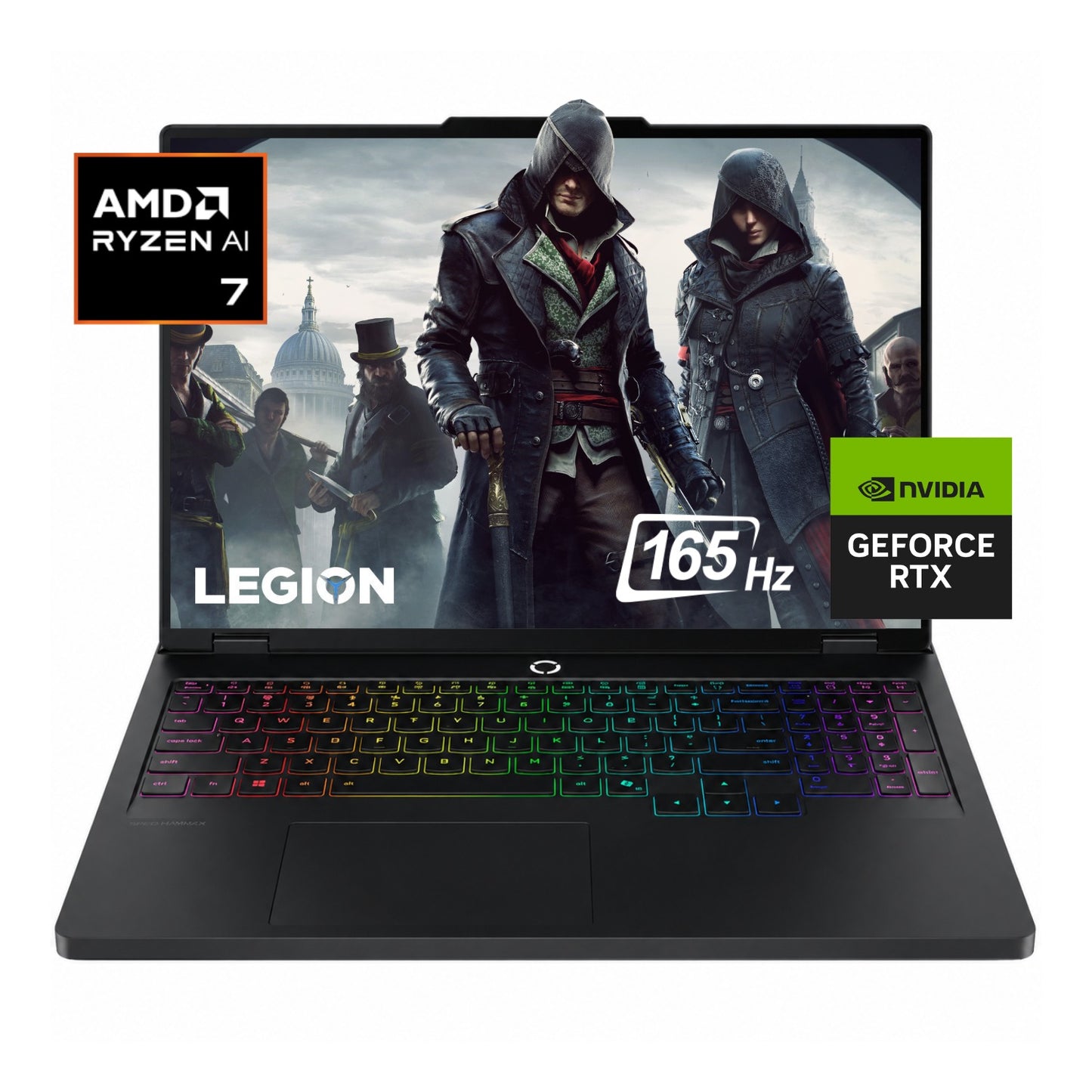 PORTATIL GAMER LENOVO LEGION 5 - RYZEN 7 - RTX 5060 8GB - 15.3" WUXGA 165 Hz