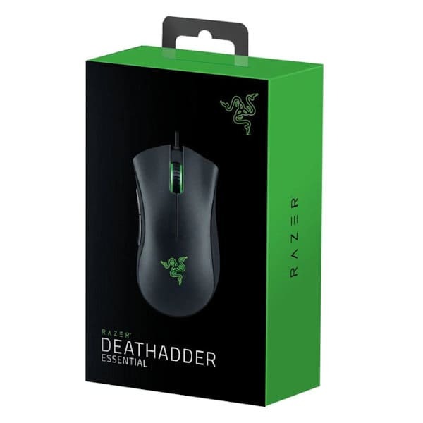 Mouse Gamer Razer DeathAdder Essential | 6400 DPI | 5 Botones Programables | Negro