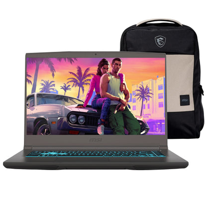 PORTATIL GAMER MSI Thin A15 - RYZEN 7 7735HS - RTX 3050 4GB - 15.6” FHD 144Hz + MORRAL
