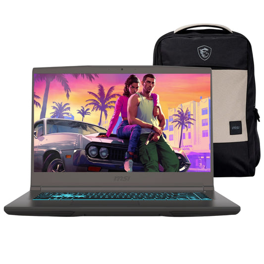 PORTATIL GAMER MSI Thin A15 - RYZEN 7 7735HS - RTX 3050 4GB - 15.6” FHD 144Hz + MORRAL