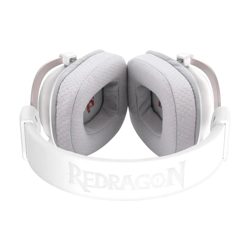 DIADEMA GAMER INALÁMBRICA 7.1 REDRAGON H510W ZEUS PRO RGB WHITE