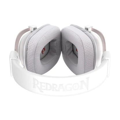 DIADEMA GAMER INALÁMBRICA 7.1 REDRAGON H510W ZEUS PRO RGB WHITE