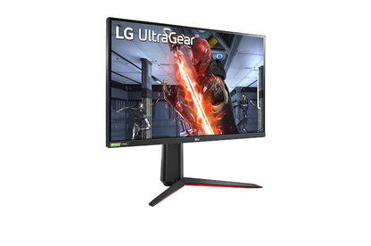 MONITOR LG | 27GN65R-B |  ULTRAGEAR PANEL IPS 27''  / FHD / 144HZ / 1MS / AMD FREESYNC PREMIUM - NVIDIA G-SYNC - BRAZO AJUSTABLE