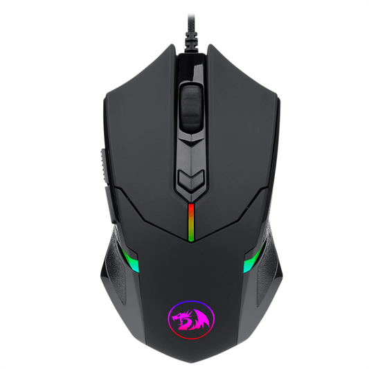 MOUSE CENTROPHORUS 2M601-RGB / 7 BOTONES / BLACK / 7200DPI