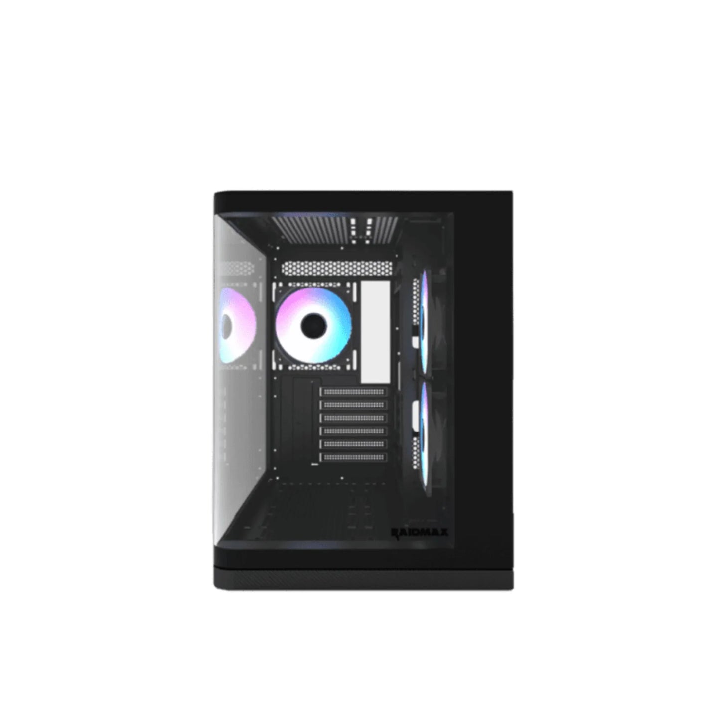 CHASIS GAMER RAIDMAX INFINITA I630 RBF / 3 VENTILADORES ARGB