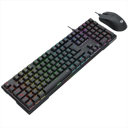 COMBO TECLADO Y MOUSE GAMER REDRAGON S146 ESPAÑOL K668