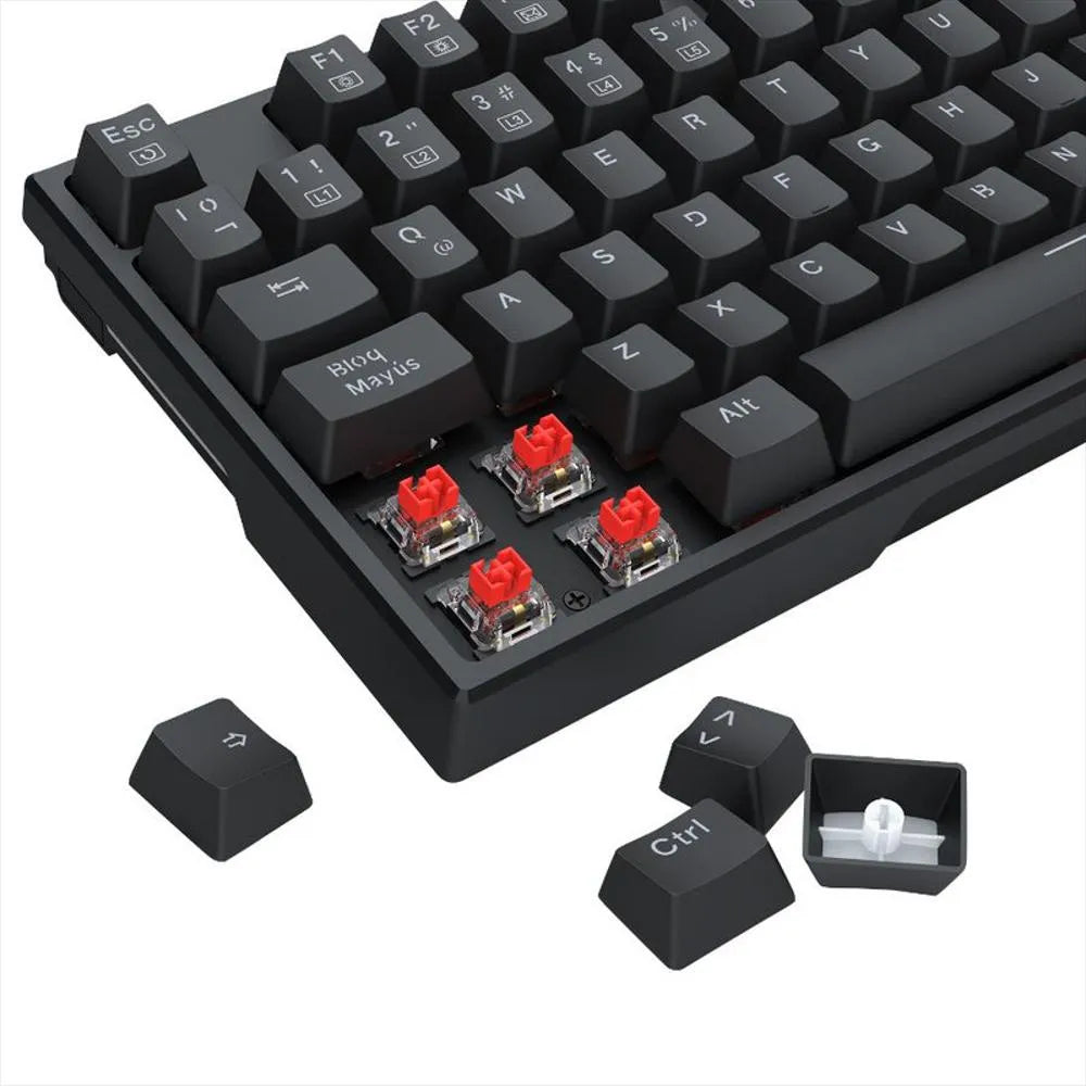 COMBO TECLADO Y MOUSE GAMER REDRAGON S146 ESPAÑOL K668