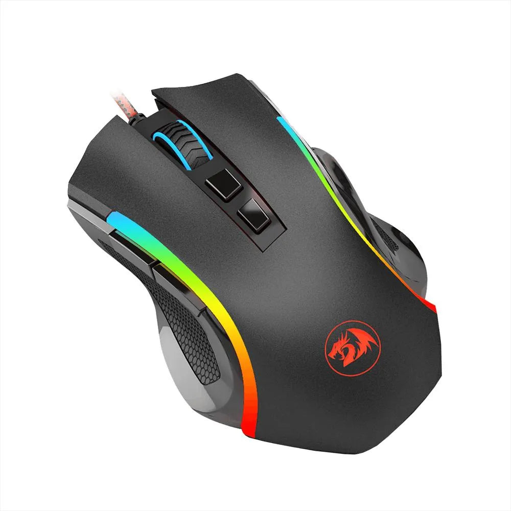 MOUSE GAMER GRIFFIN 7 BOTONES BLACK