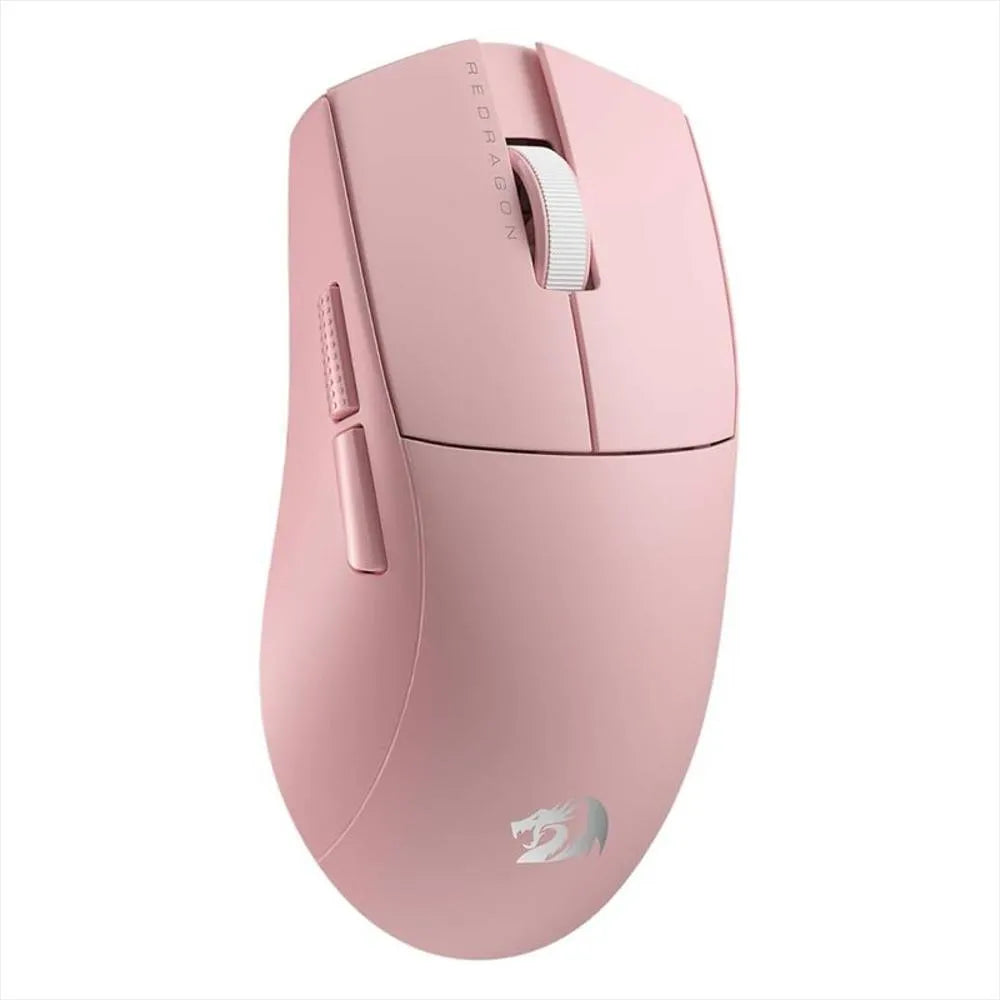 MOUSE GAMER REDRAGON KING PRO 1K M916P WIRELESS 5 BOTONES 26000DPI PINK