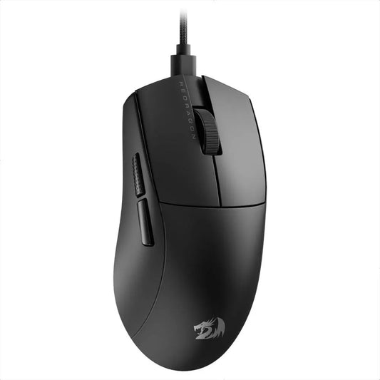 MOUSE GAMER REDRAGON KING 1K USB   M724 5 BOTONES 12400DPI BLACK