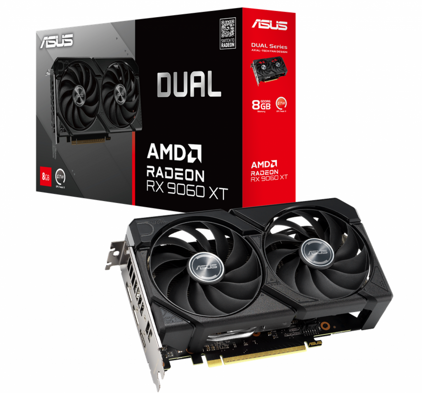 TARJETA DE VIDEO ASUS DUAL RX 9060XT 8GB