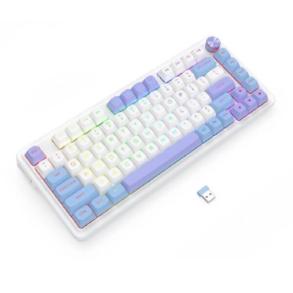 TECLADO REDRAGON UCAL MAX K673WBP-RGB-MAX MINT MAMBO