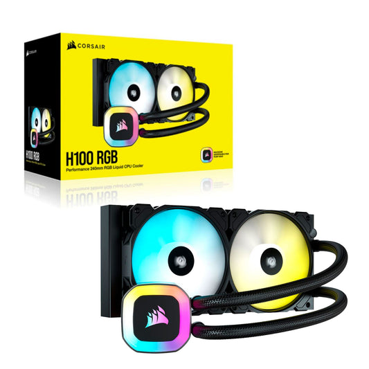REFRIGERACION LIQUIDA CORSAIR H100 RGB 240ML