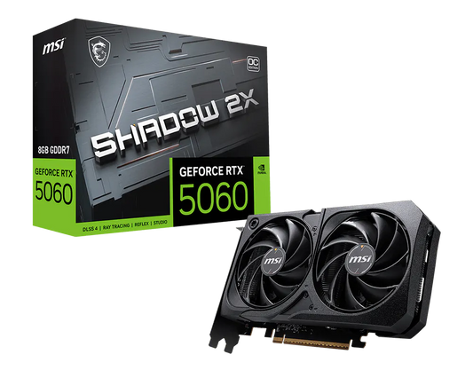 GeForce RTX™ 5060 8G SHADOW 2X OC