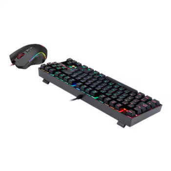 COMBO GAMING ESSENTIAL MECANICO 75% TECLADO + MOUSE SWITCH AZUL