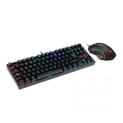 COMBO GAMING ESSENTIAL MECANICO 75% TECLADO + MOUSE SWITCH AZUL