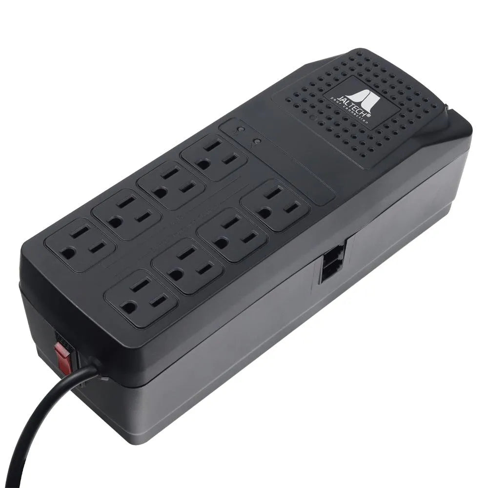 REGULADOR DE VOLTAJE JAL | 8 TOMAS | 1200W | PROTECCIÓN ELÉCTRICA PARA EQUIPOS