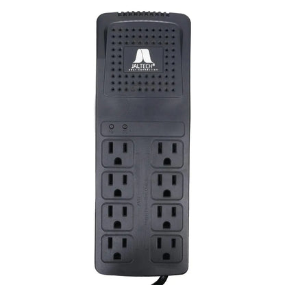 REGULADOR DE VOLTAJE JAL | 8 TOMAS | 1200W | PROTECCIÓN ELÉCTRICA PARA EQUIPOS