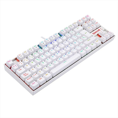 TECLADO GAMER REDRAGON KUMARA K552W-SP MECANICO SWITCH ROJO/BLANCO