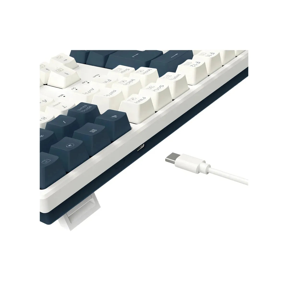 TECLADO GAMER REDRAGON TRUNDLE ( K668WBO-RGB ) SPAIN| LED-RGB | USB - C | SWITCH RED
