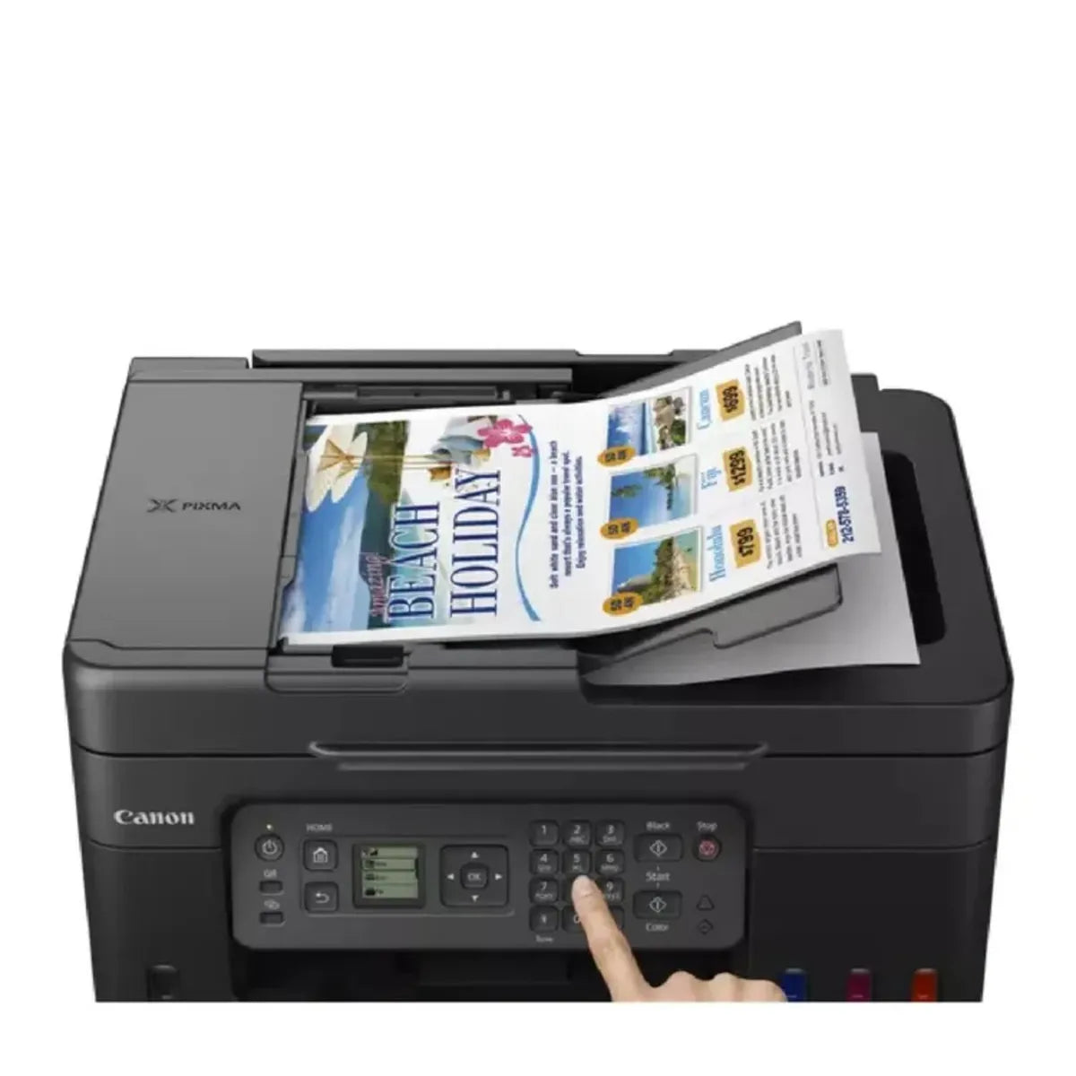 CANON G4170 - MULTIFUNCIONAL -TINTA CONTINUA - WIFI - ADF - FAX - AMPLIA Y REDUCE - PANEL LCD