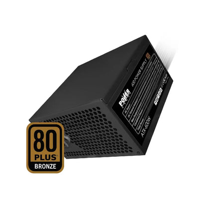 Fuente de Poder 600W 80 Plus Bronze Power Group ATX – Alto Rendimiento para PC Gamer