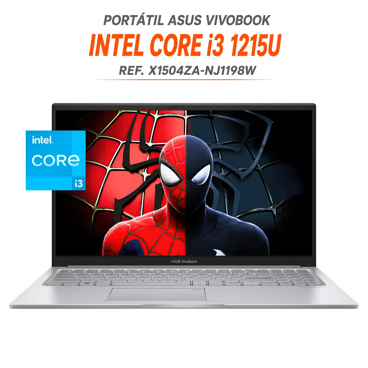 PORTATIL ASUS VIVOBOOK 15 X1504Z - INTEL CORE i3 - 1215U - 15.6” FHD - PLATA