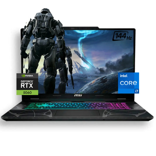PORTATIL MSI CYBORG 15,15.6" / 144HZ,CORE 7 240H / RTX 5060 8GB WIN11 BLACK