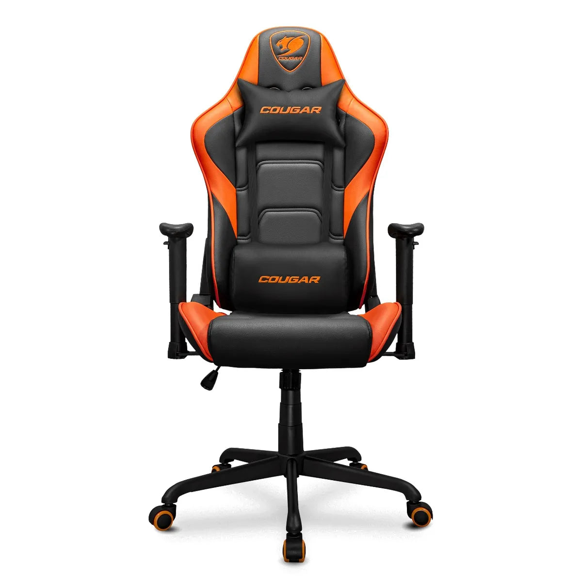 SILLA GAMER COUGAR ARMOR ELITE BLACK / BORDE NARANJA