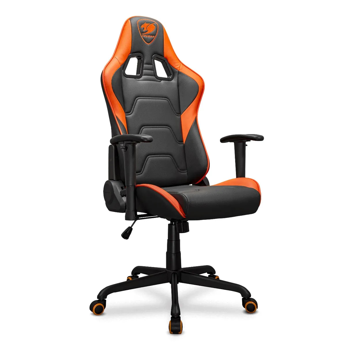 SILLA GAMER COUGAR ARMOR ELITE BLACK / BORDE NARANJA