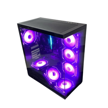 CHASIS  POWER 7 FANS RGB  W97 / BLACK