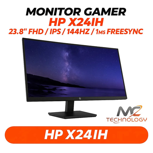 Monitor Gamer HP X24IH 238” FHD IPS 144Hz 1ms FreeSync Premium