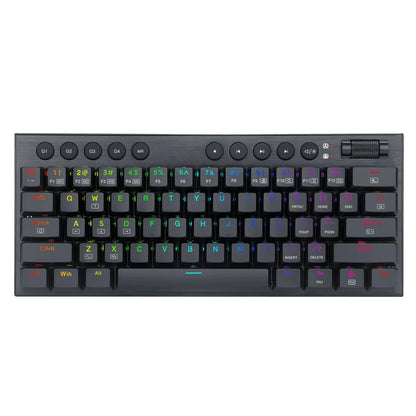 TECLADO MECANICO REDRAGON HORUS K618 RGB SWITCH RED / 100% / NEGRO