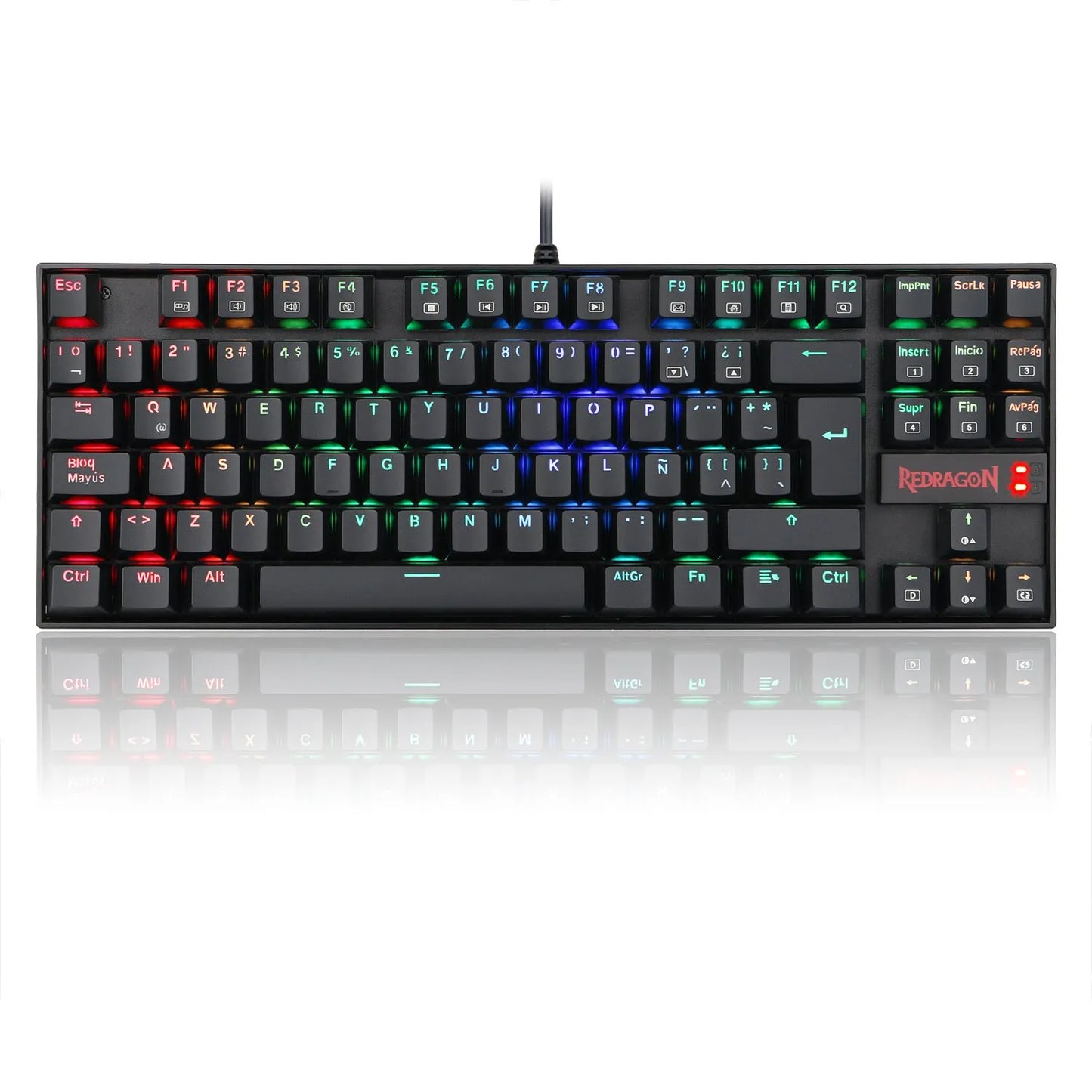 Teclado Gamer Redragon Kumara K552RGB Switch Blue