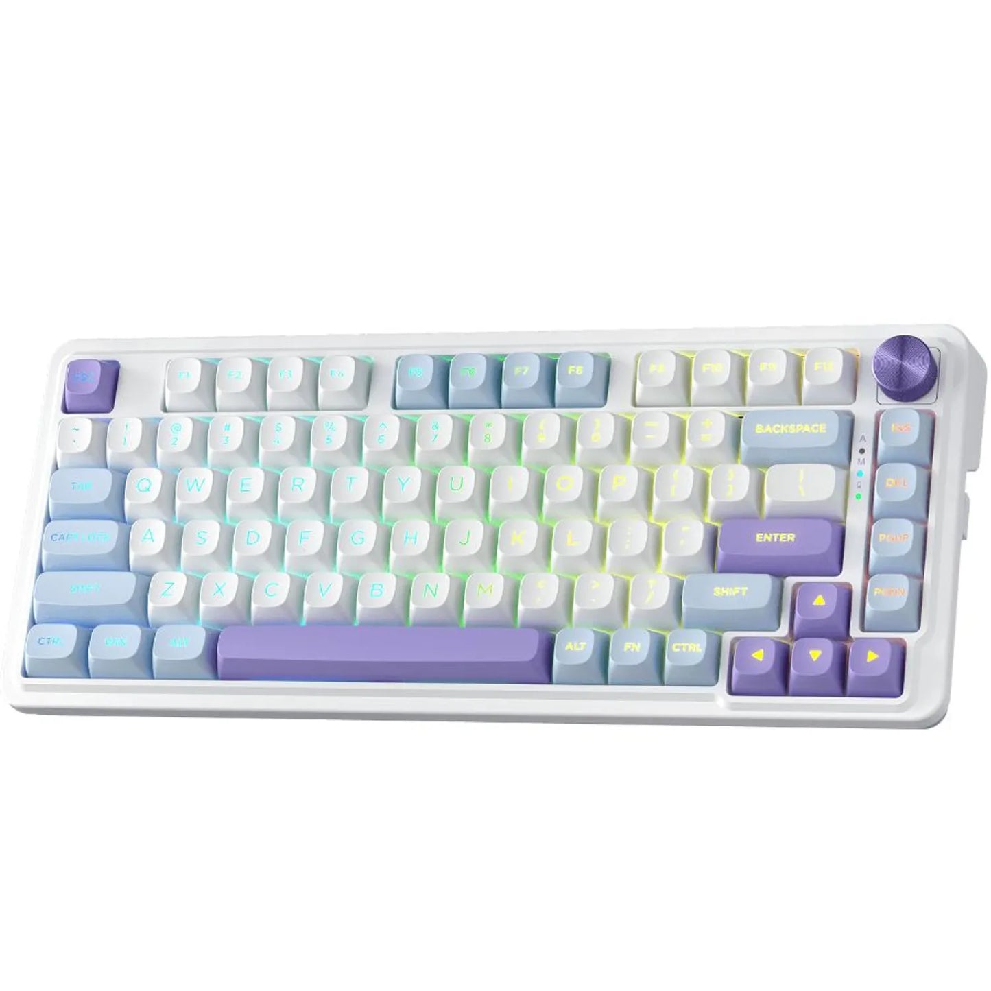 TECLADO MECANICO REDRAGON UCAL PRO K673WBP RGB MAX 75% / SWITCH ROJO / AZUL BLANCO