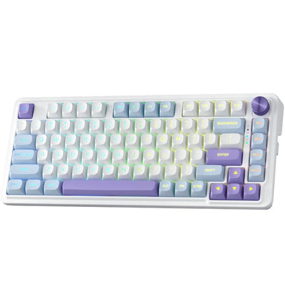 TECLADO MECANICO REDRAGON UCAL PRO K673WBP RGB MAX 75% / SWITCH ROJO / AZUL BLANCO