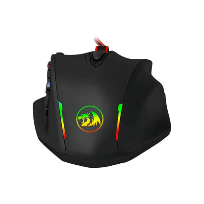 MOUSE GAMER REDRAGON IMPACT M908 / 12 Botones / 12.400DPI
